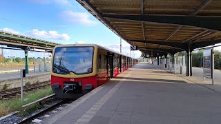 Mitfahrt in der S1 von Oranienburg bis Gesundbrunnen in br481482mod 395 [upl. by Osei943]