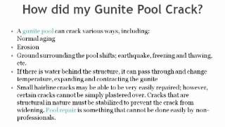 Gunite Pool Repair [upl. by Benis]