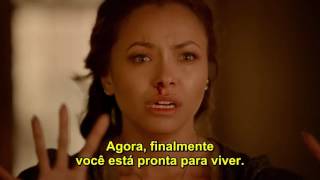 The Vampire Diaries S08E16  I Was Feeling Epic  Caroline liga para Stefan LEGENDADO [upl. by Annawat340]