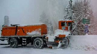 Caltrans Cab Forward Kodiak Blower II [upl. by Euginomod]