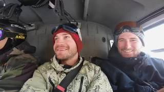 HELI BOARDING AT WHISPER RIDGE UTAH [upl. by Audwin]