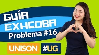 Guía EXHCOBA UNISON  UG  UGTO  Reactivo 16  Curso examen de admisión  UNISON UGTO [upl. by Bachman]