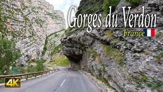 Driving the Route des Gorges du Verdon in Southern France 🇫🇷 [upl. by Anirres]