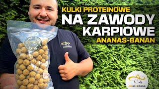 Owocowe Kulki Proteinowe ANANASBANAN  Od Zera Do Rollera 08 [upl. by Pesek531]