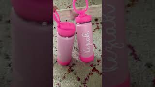 Personalized Kids Water Bottle  Takeya Glow in the Dark [upl. by Eixel]