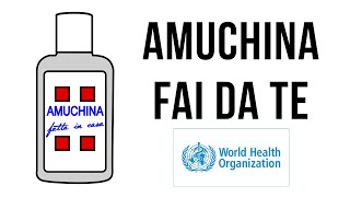 Amuchina Fatta in Casa  Fai Da Te  Coronavirus Italia [upl. by Millard]