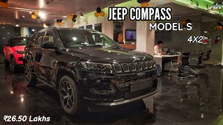 2023 Jeep Compass 4X2 Model S O  Diesel AT  Detailed Review  Best Variant You Can Buy 😍😍 [upl. by Yelreveb998]