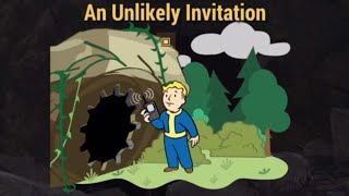 Fallout 76 An Unlikely Invitation quest guild walkthrough [upl. by Killian]