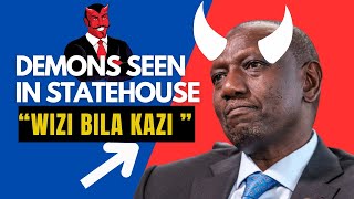 DEMONS SEEN IN STATEHOUSE after Church warns Ruto of Corruption and abductions in Kenya [upl. by Annoeik57]