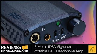 iFi IDSD Signature  Portable DACHeadphone Amp Review [upl. by Stimson]