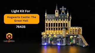 Classic Light Kit For LEGO Harry Potter 76435 Hogwarts Castle The Great Hall [upl. by Trici282]