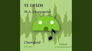 Te Deum 3  Te aeternum Patrem Voice with metronome [upl. by Erdua943]