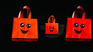 How to make a paper bag at home DIY paper bag tutorial simple step by step tutorial for paper bag [upl. by Suiluj]