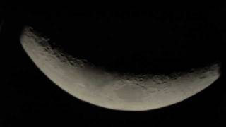 Nikon D3100  Moon HD video using Telescope [upl. by Labors]