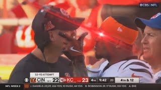 JaMarr Chase FURIOUS after correct call  Cincinnati Bengals Vs Kansas City Chiefs [upl. by Vivianna]