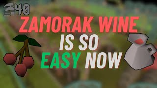 Zamorak Wine is so EASY now 🍇  Osrs Ironman  Episode 40 [upl. by Odarbil462]