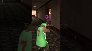 Grove Street vs Ballas at the Motel gtasanandeas shorts viral trending reels gaming fyp [upl. by Yruok]