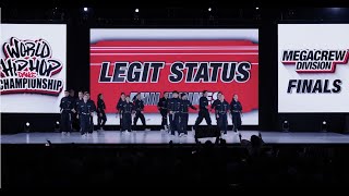 Legit Status  Philippines  MegaCrew Division Gold Medalist  2023 World Hip Hop Dance Championship [upl. by Fulmis554]