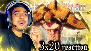 Is He Eren   Attack On Titan 3x20 Reaction [upl. by Acinelav]