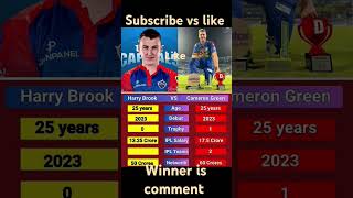 Harry Brook vs Cameron greencricket champions [upl. by Nnylylloh]