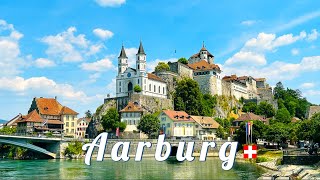 Aarburg Switzerland A Scenic Swiss Village with a Majestic Castle and a Unique River Phenomenon [upl. by Anson420]