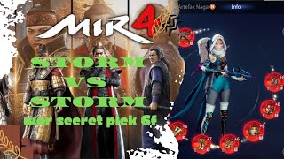 Debilitation Success 188MIR4 THE REAL PVP WAR SECRET PEAK 6F storm alliance VS storm false [upl. by Annoik]