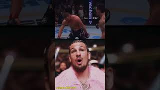 FIGHTERS REACT TO MAX HOLLOWAYS KNOCKOUT ufc mma ufc300 knockouts [upl. by Stimson278]