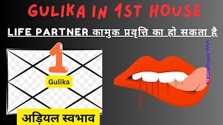 🪴गुलिक प्रथम भाव में हो 🪴Gulika in First house 🪴Gulika in different house  Gulika in Astrology [upl. by Annavoj]