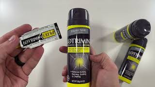 Lotrimin AF Jock Itch Antifungal Powder Spray Unboxing [upl. by Ahtoelc52]