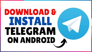 How to Download and Install Telegram App on Android [upl. by Cynthy]