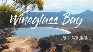 Wineglass Bay Lookout  Tasmania [upl. by Ateekan]