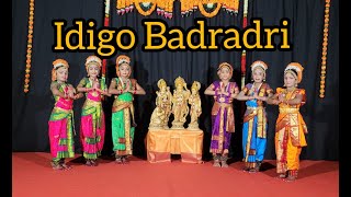 Idigo Badradri  Ramadasu Keerthana  Kuchipudi Dance  Nritya Sravanthi [upl. by Lewap]