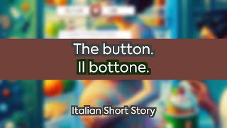 Italian short story  The button  A2 Elementary [upl. by Cornish]