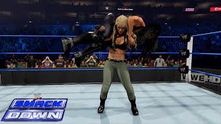 Kaitlyn vs Aksana Smackdown Dec 14 2012  WWE 2K23 [upl. by Hallock]