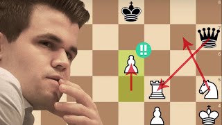 Magnus Carlsen Unleashes Tactical Genius in Endgame with Ian Nepomniachtchi [upl. by Cohette443]