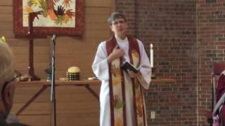 Rev Roberta Rominger Sunday Sermon October 2 2016 [upl. by Ludba]