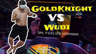 High Level Blaston Gameplay w Commentary Tips Tricks and Strategies GoldKnight vs Wudi [upl. by Maye]