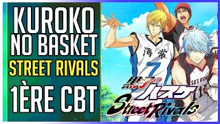 🏀 KUROKO NO BASKET Street Rivals dévore SLAM DUNK Mobile  Gameplay Bêta [upl. by Nevuer]