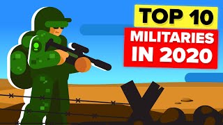 Top 10 Most Powerful Militaries in 2020 [upl. by Aryhs]