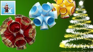 Simple Christmas Decorations Ideas  How to Art and Craft [upl. by Ynove]