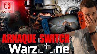 WARZONE sur NINTENDO SWITCH  ENORME ARNAQUE 😡❌ [upl. by Duvall]