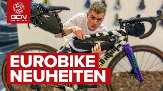 Eurobike 2023 Die Trends im GravelMarkt SRAM Shimano SIDI Ortlieb [upl. by Naehs630]