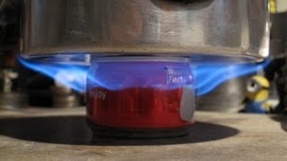 Capillary Action Stove  Boil Test 1 [upl. by Nirrej]