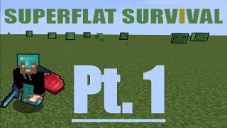 A Brand New Superflat Series Minecraft Lets Play Pt 1 [upl. by Nytsirt]