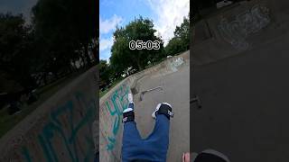 How long could you last🤔 scooter skatepark funny comedy happy skate challenge spanner [upl. by Anoid]