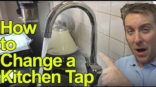 HOW TO CHANGE YOUR KITCHEN TAP  Monobloc Mixer  Plumbing Tips [upl. by Leotie]