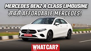 Mercedes Benz A Class Limousine  Sabse Sasti Mercedes  Hindi Review  What Car India [upl. by Henrietta]