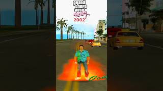 EVOLUTION OF GTA GAMES FIRE 🔥 DAMAGE  gtavicecity gtasanandreas gta4 gta5 gta6 rockstargames [upl. by Oirevlis]