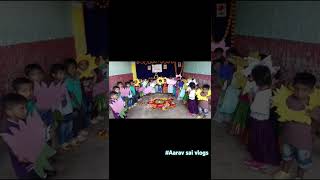 Aarava saiBathukamma celebrations schoolcolourfull [upl. by Blisse949]