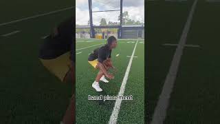 The Best Technique For Off Man Coverage Catch Technique cornerback football footballplayer nfl [upl. by Leelah735]